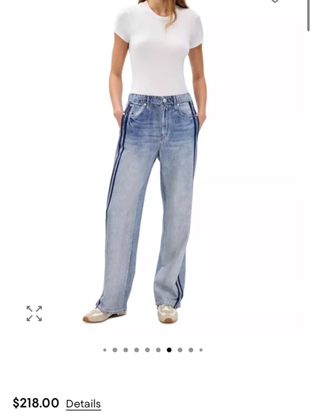 rag & bone Miramar terry wide leg track pants